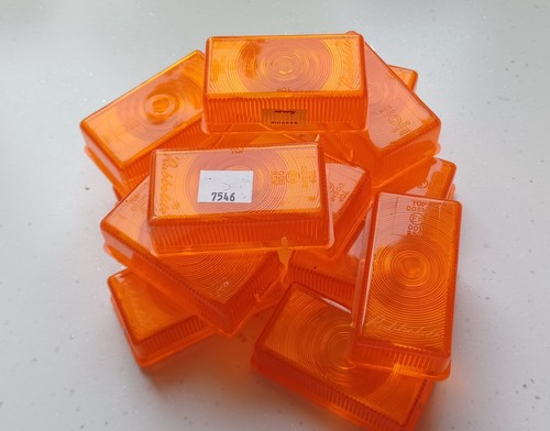 7546 rubbolite amber - 7546, orange