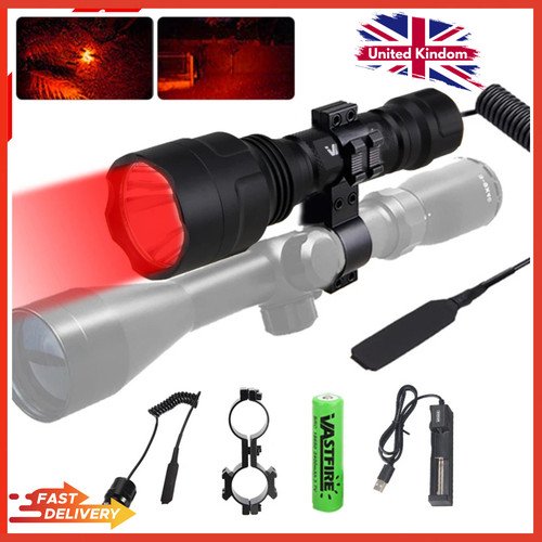 Rechargeable long range led - range,