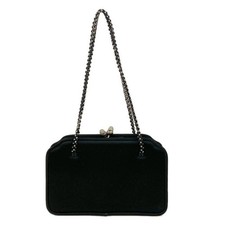 JUDITH LEIBER - Black Satin