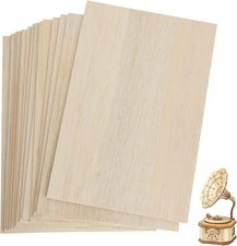 10 Pack 420 x 300mm Basswood Sheets, 3MM Craft Plywood Sheets, A3 Plywood Board
