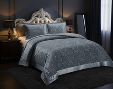 3 PCS Bedspread Velvet Quilted