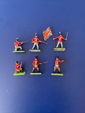 Britains Deetail Napoleonic Waterloo Soldiers British Full Set 1/32
