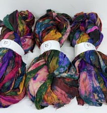 Sari Silk Ribbon, Tie Dyed