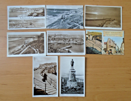 Assorted postcards whitby - ,