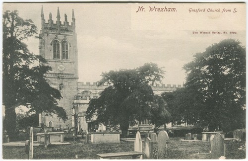 Gresford church from the - gresford,