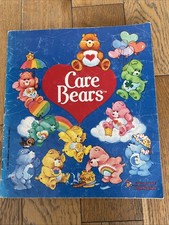 1985 Care Bears Panini Sticker Album Vintage