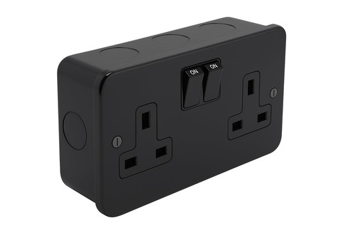 Shp matt black metal - clad, 2