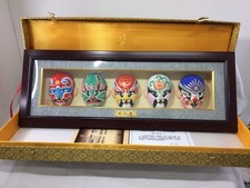 4 Vintage Chinese Clay Hand