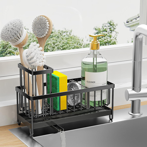 Kitchen sink caddy stainless - kitchen,
