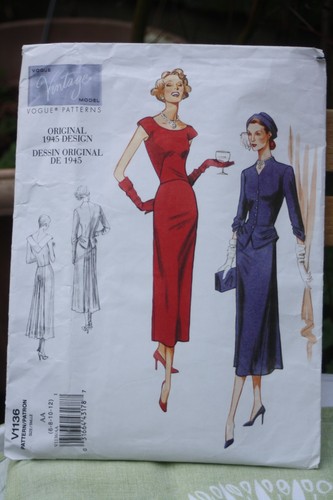 Vintage vogue dress - vintage,