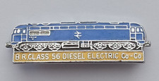 Train Loco B.R. Class 56 Diesel Electric Enamel Railway Pin Badge.    PB6-1181