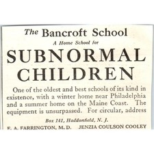 c1920 Harper's Ad Bancroft