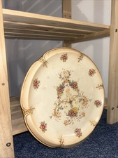 Antique Vintage Crown Ducal Ware Large Porcelain Ceramic Serving Dish 27 Cm Dia