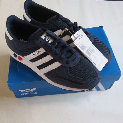Adidas trainer blue - trainer, white