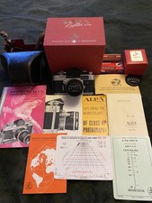 Alpa Reflex 6C with Swiss Alpa Kern Macro Switar 50/1.8 lens plus accessories