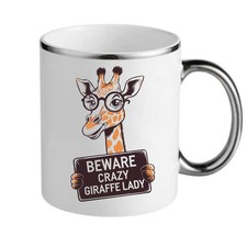 Beware Crazy Giraffe Lady