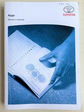 TOYOTA Aygo Car Owners Manual
