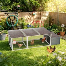 Large Chicken Coop w/ Run 20.9