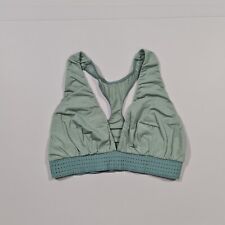 Elle Macpherson Body Womens Sports Bra Blue Small Compression Activewear Top