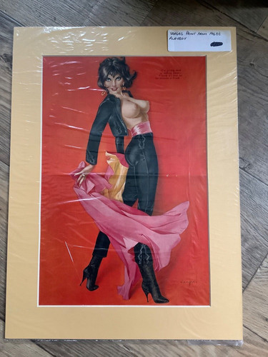 Original framed vargas playboy - original,