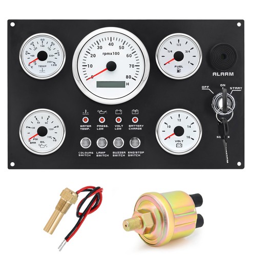 Gauges set with - 5, instrument