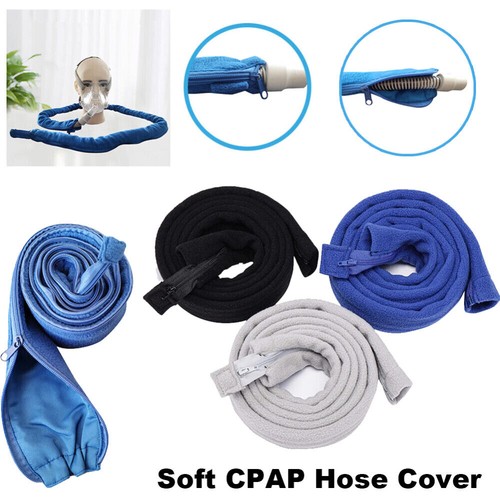 Soft cpap hose cover - soft, insulated