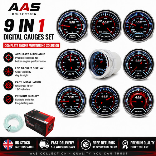52mm car water oil - 52mm,