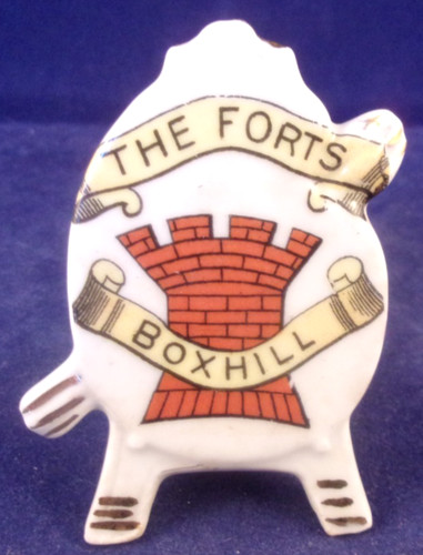 The forts box hill crested - forts,