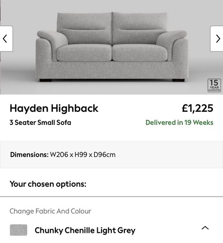 Next hayden highback - hayden, 3