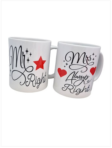 Couples mug set mugs - couples, his