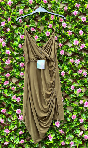 Missguided khaki green strappy - khaki,