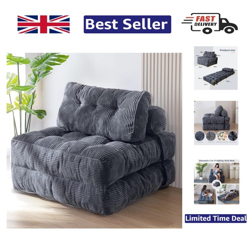 Stylish folding sofa bed - stylish, dark