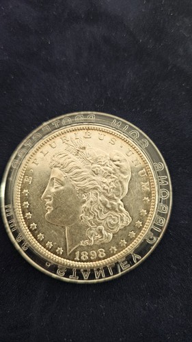 Morgan silver dollar - , 1898