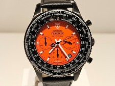 RETRO SPORT ORANGE DIAL BLACK