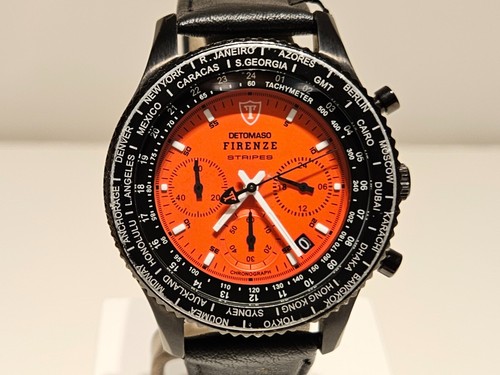 Retro sport orange dial black - retro,
