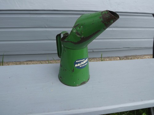 Vintage quart halfords oil - vintage,