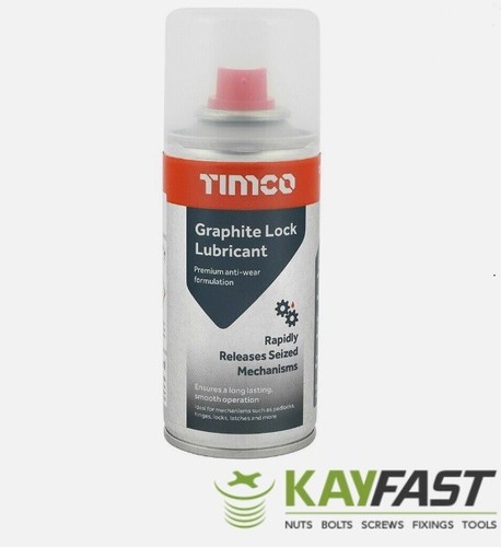 Graphite lock lubricant spray - lock,