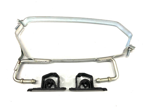 Exhaust band hanger for mini - exhaust,