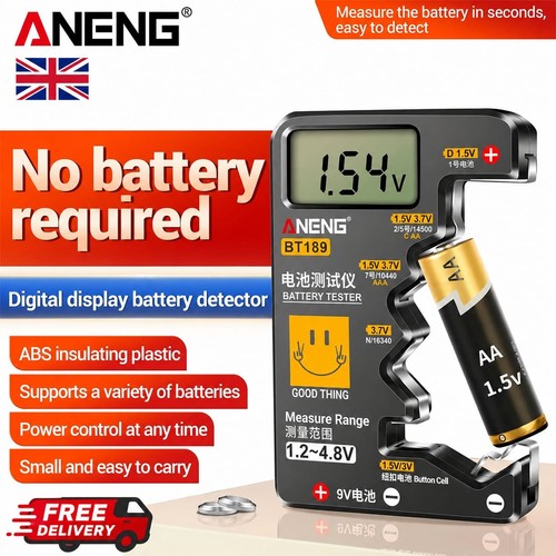 Aneng bt189 digital battery - aneng,