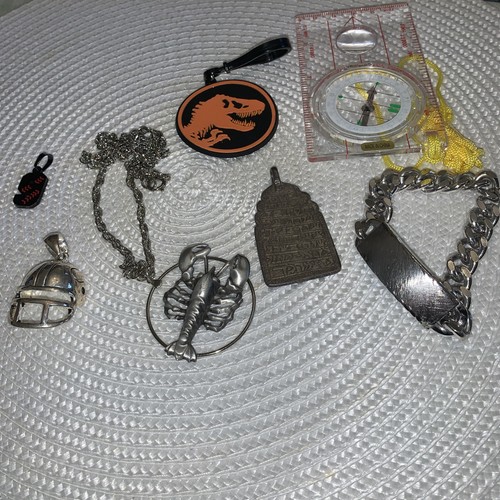 Lot necklace pendants - lot,