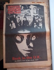 NME magazine 1977 - MC5, The