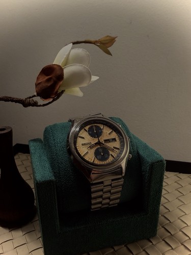 Seiko vintage panda 6138 8020 - seiko,