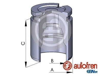 Rear piston brake caliper - brake,