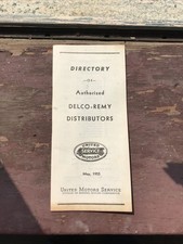 Vntg 1955 Directory Of