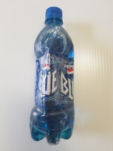 Pepsi blue 2002 berry cola - blue,