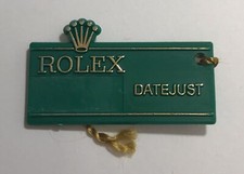 ROLEX Green Swing Hang Tag