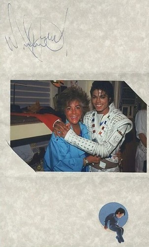 Michael jackson signed - michael,