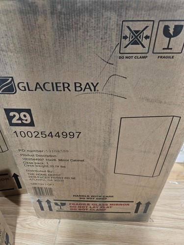 Glacier medicine cabinet - glacier,