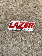 An Original Lazer Helmets  Motorcycle Motocross Helmet  Sticker  Stefan Everts