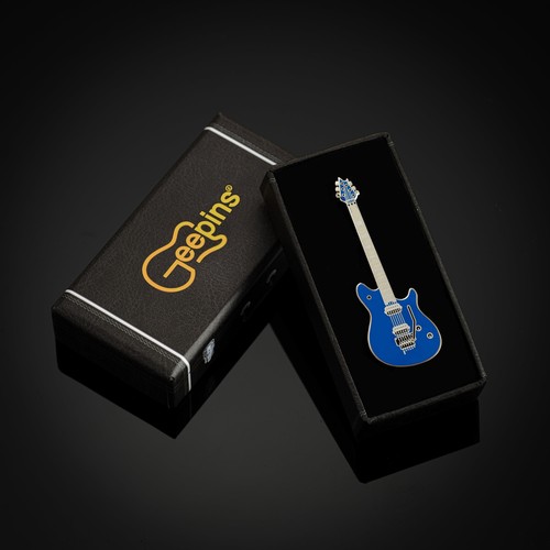 Guitar pin badge - pin, geepin